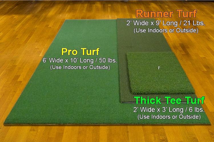 Thick Tee Turf (60cm x 90cm) - My Home Golf